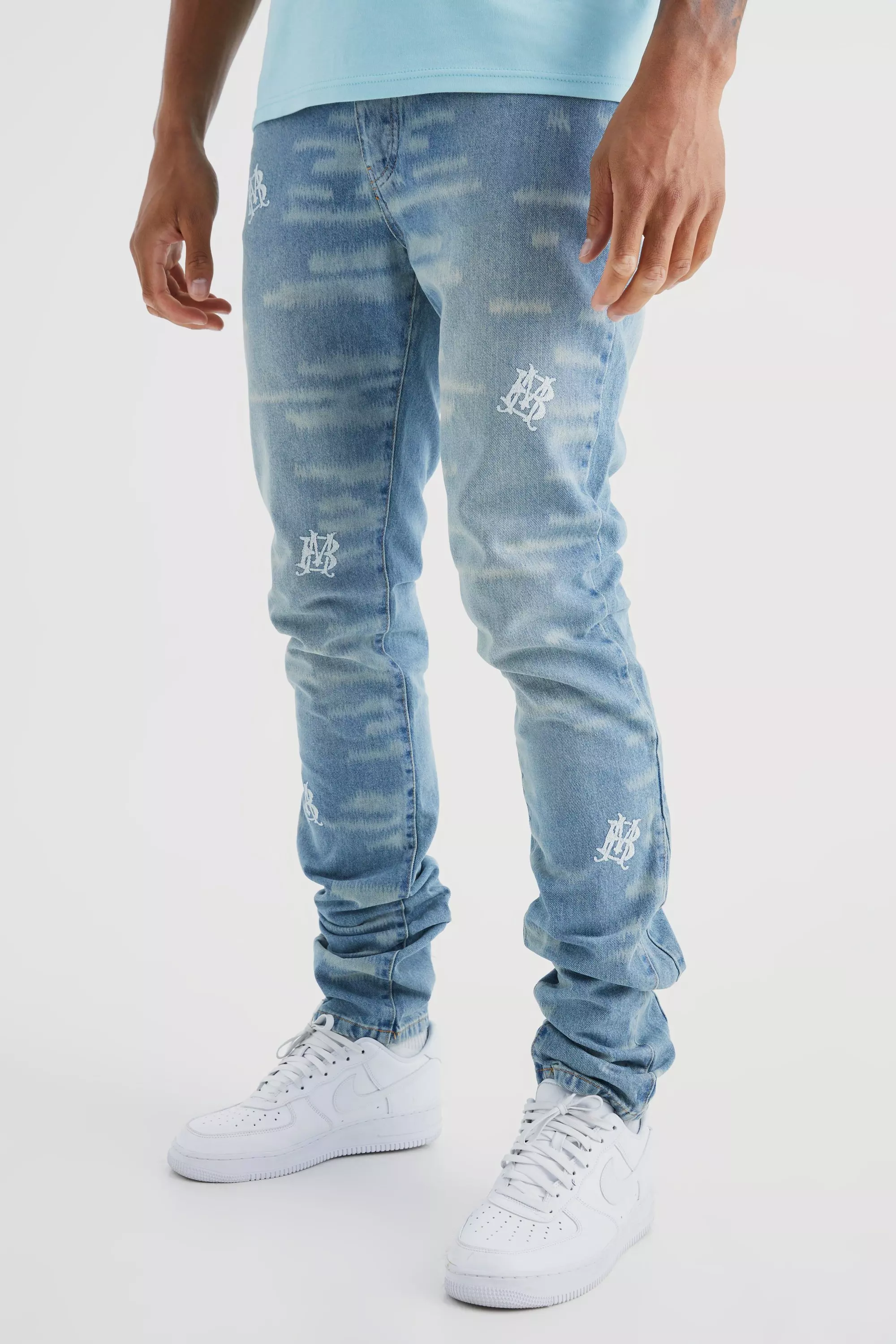 Stacked skinny online jeans